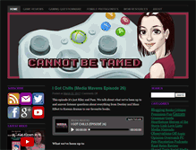 Tablet Screenshot of cannotbetamed.com